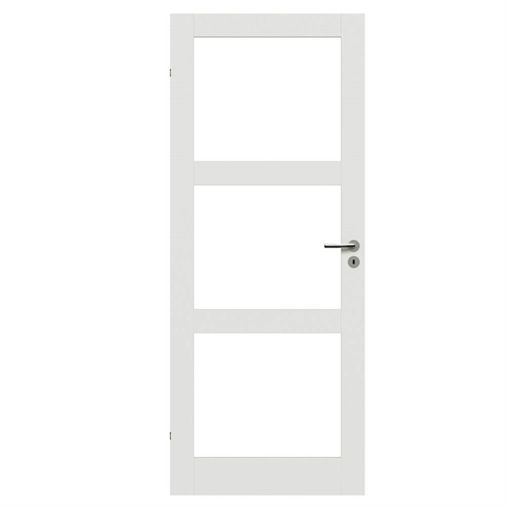 Kvadrat 3 Massiv Glasdør - Safco Doors, M8x20 (72,5 x 194 cm)